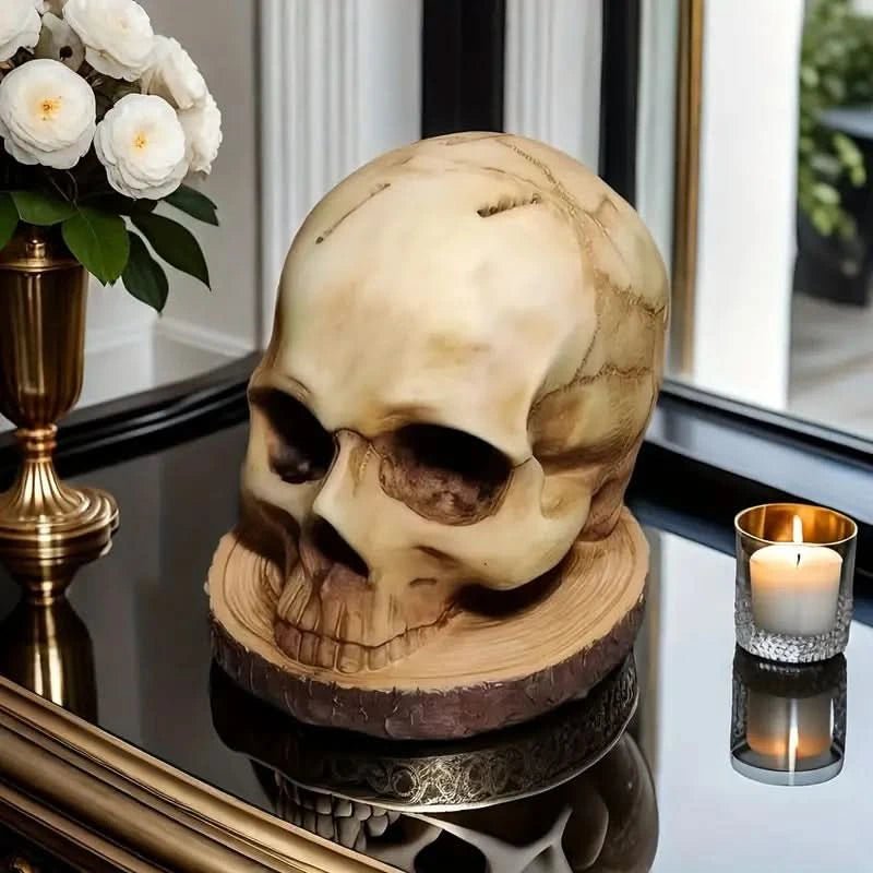 Sutura - Gotischer Totenkopf Messerhalter