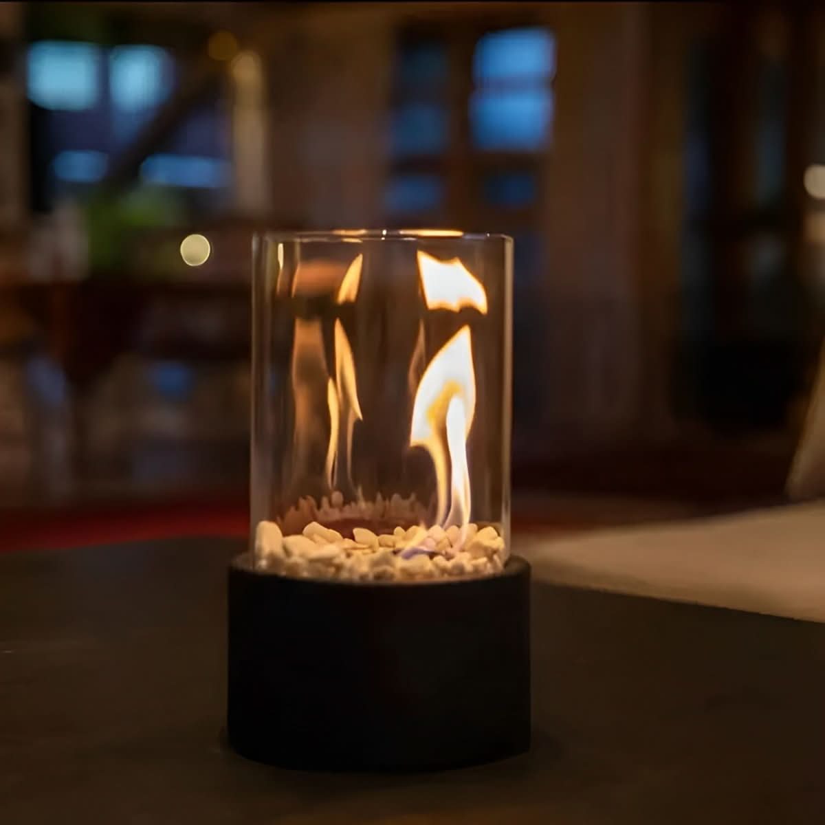 SchlankeFlamme Tischkamin – Elegantes Tischfeuer Für Jedes Ambiente