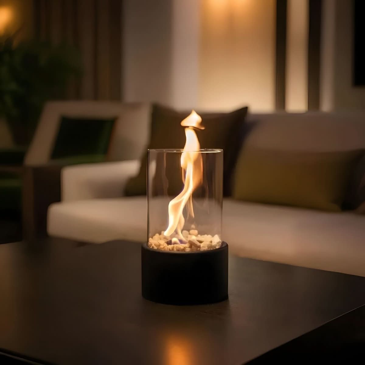 SchlankeFlamme Tischkamin – Elegantes Tischfeuer Für Jedes Ambiente