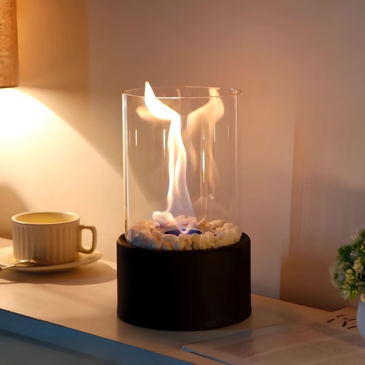 SchlankeFlamme Tischkamin – Elegantes Tischfeuer Für Jedes Ambiente