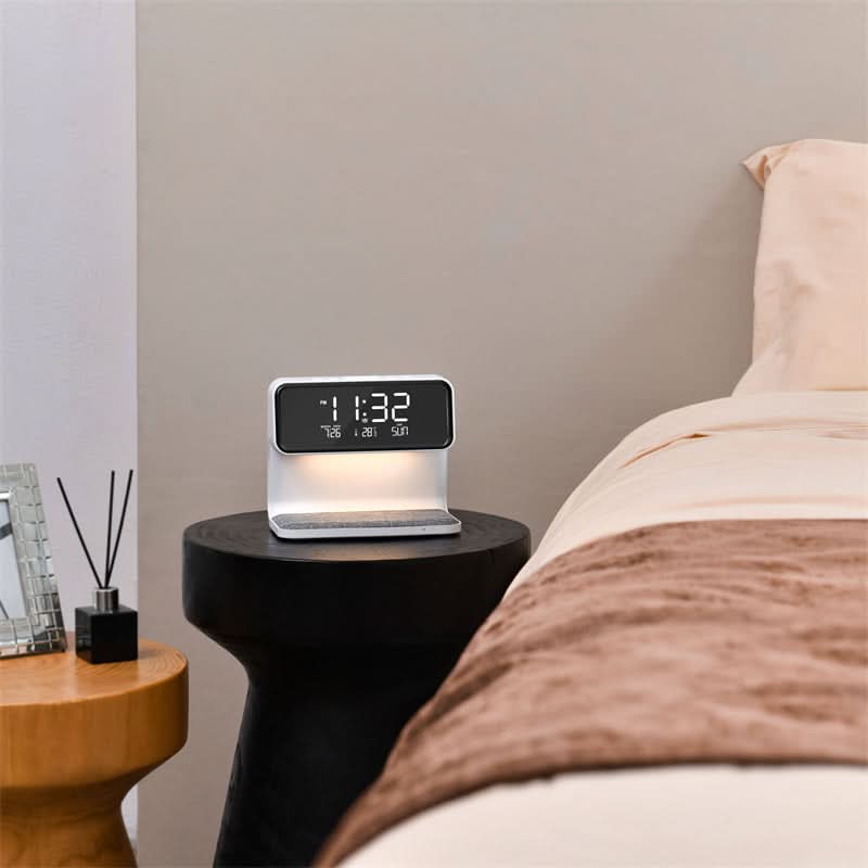 SleekStation – Aufgeräumte Nachttischlösung mit Touch-Lampe 6