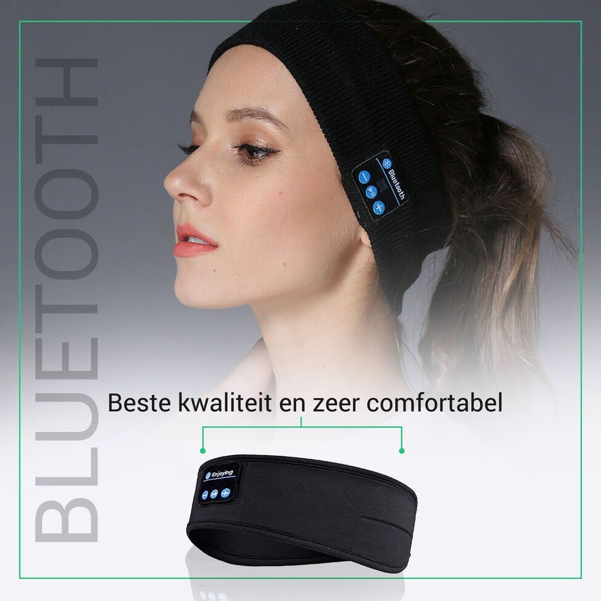 Schlafwelle – Bluetooth Schlafband Für Erholsamen Schlaf & Entspannung