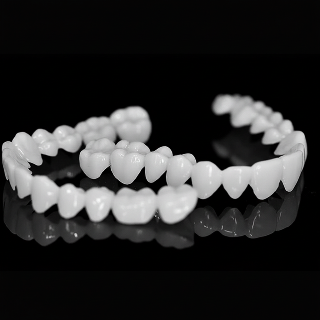 SmileFlex – Anpassbare Zahnprothese mit Zahn-Linsen