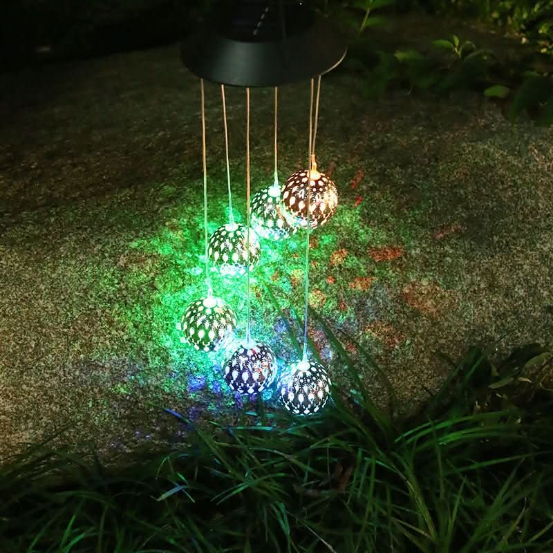 SOLARIA – Solare Windspiel Mit LED-Licht Für Garten & Terrasse
