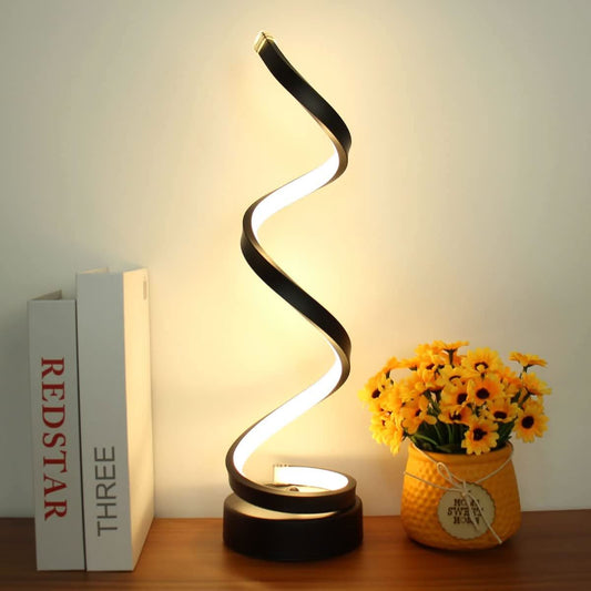 Solana Spirale-Nachtlampe Stilvolle Beleuchtung Für Gemütliche Atmosphäre
