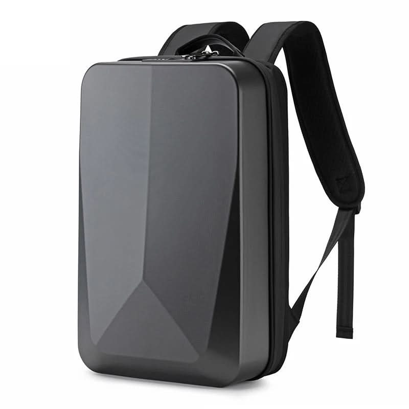 Techschutz Rucksack – Laptoprucksack mit Diebstahlschutz, USB & Hartschale