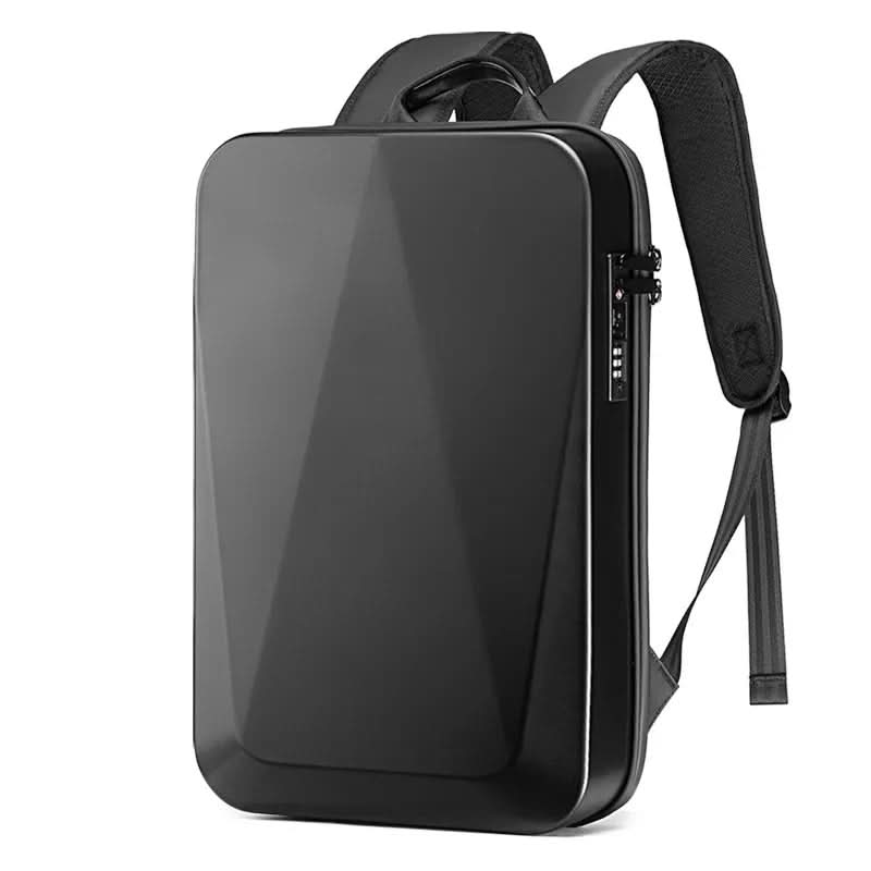 Techschutz Rucksack – Laptoprucksack mit Diebstahlschutz, USB & Hartschale
