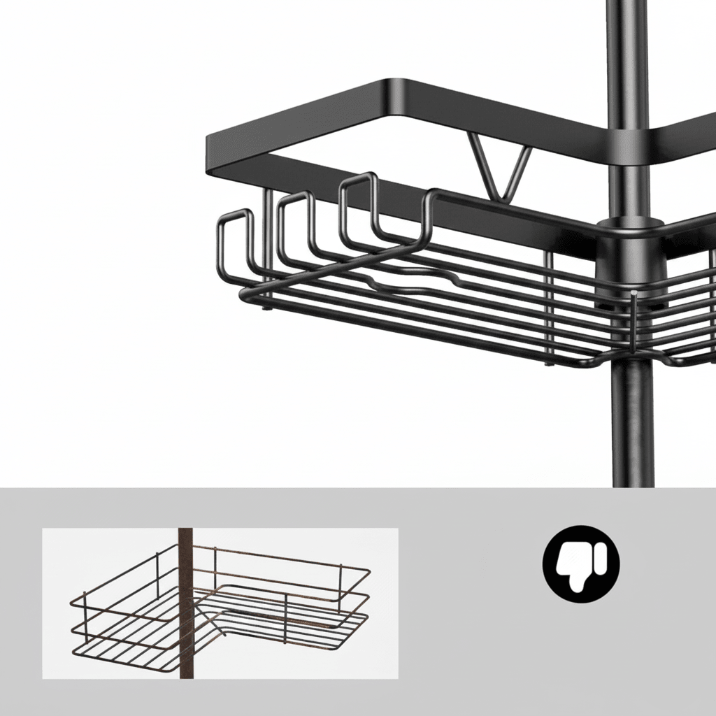 TENSION TOWER – Rostbeständiger Stauraum für jedes Badezimmer 7