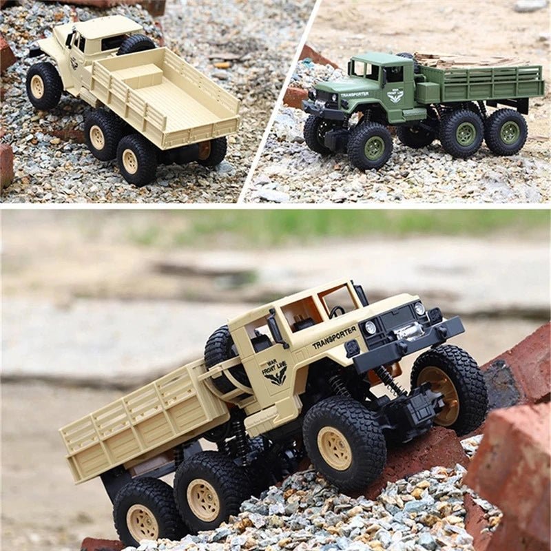 TERRAHAWK – 1/18 RC Offroad-Militärbuggy mit 2,4-GHz-Fernsteuerung 7
