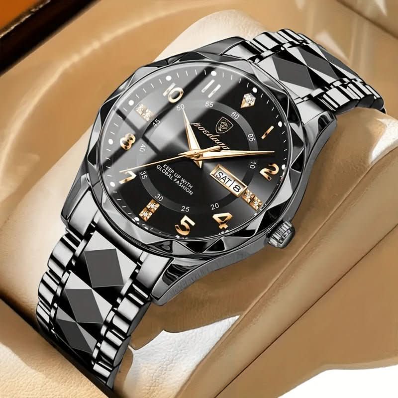 Titanforce Uhr – Herrenuhr – Wasserdichte Titan Sportuhr Mit Chronograph Und Wecker