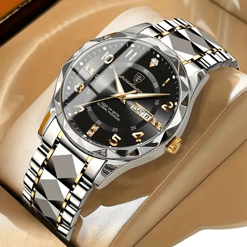 Titanforce Uhr – Herrenuhr – Wasserdichte Titan Sportuhr Mit Chronograph Und Wecker