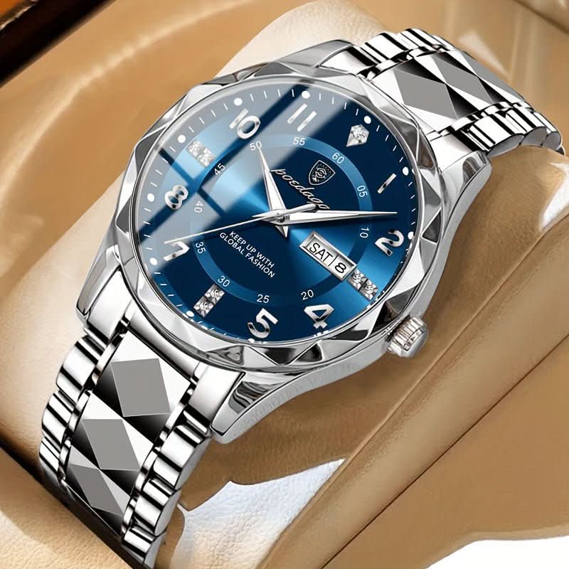 Titanforce Uhr – Herrenuhr – Wasserdichte Titan Sportuhr Mit Chronograph Und Wecker
