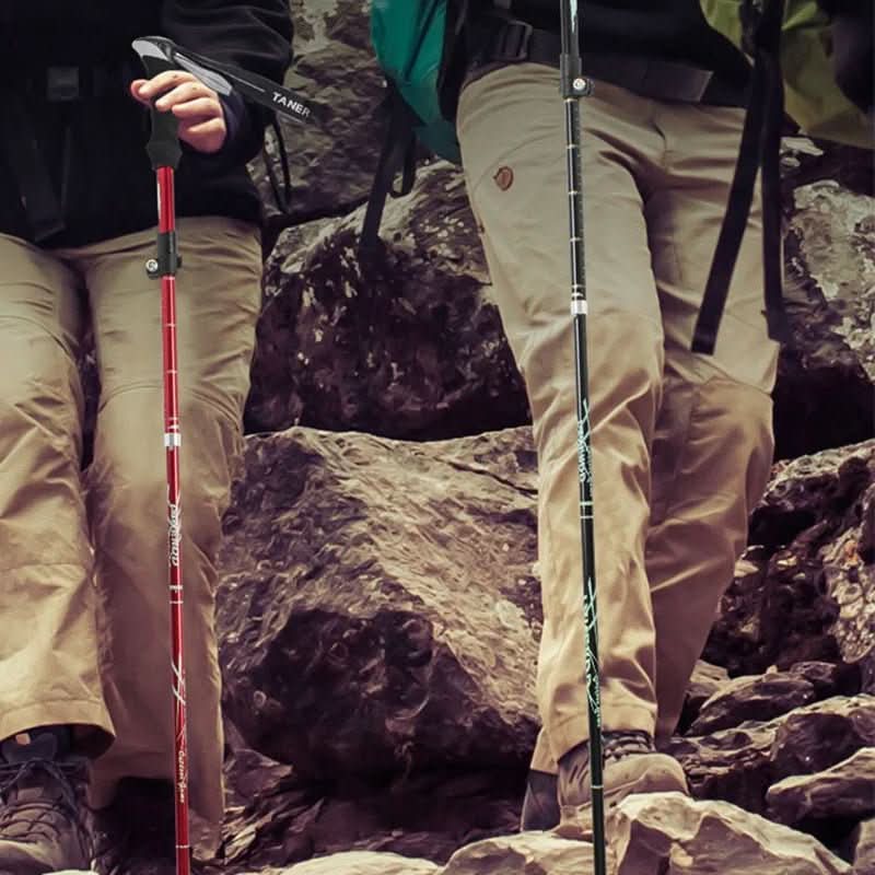 Ultralauf Wanderer – Ultraleichte Teleskop-Trekkingstöcke Für Sicheren Halt Beim Wandern
