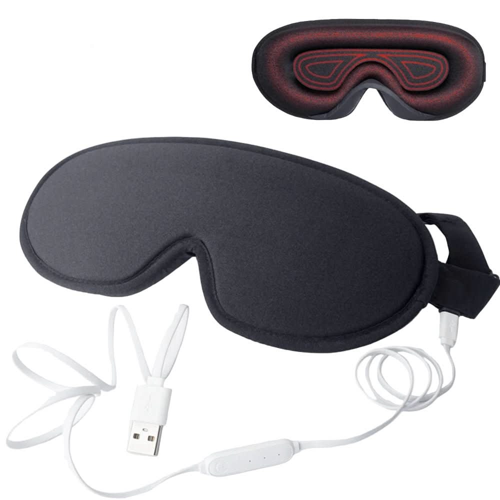 ThermaAuge 3D – Elektrische Heiz-Augenmaske mit Ferninfrarot & Temperaturkontrolle