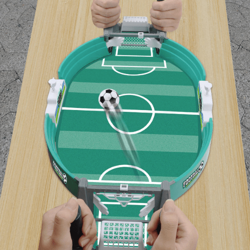 Torabstoß – Tragbares Tischfußballspiel für 2 Spieler