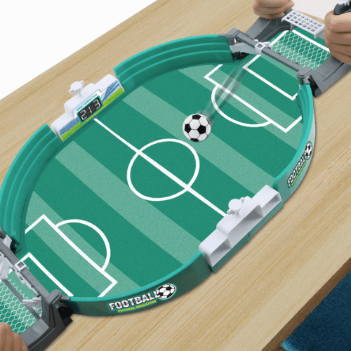 Torabstoß – Tragbares Tischfußballspiel für 2 Spieler