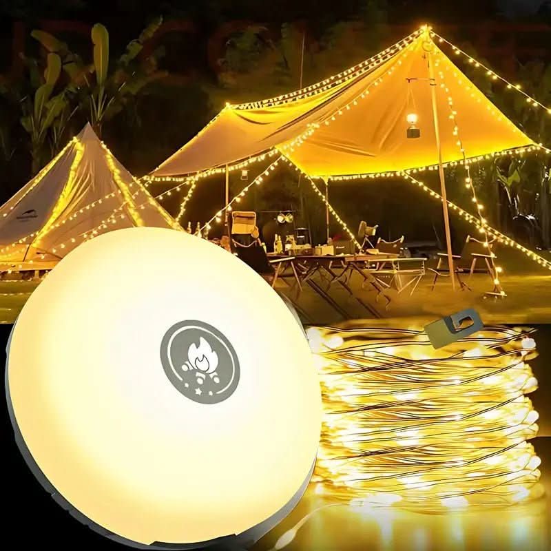 Wanderlicht – Rückziehbare LED-Campinglichter Für Freiluft-Abenteuer
