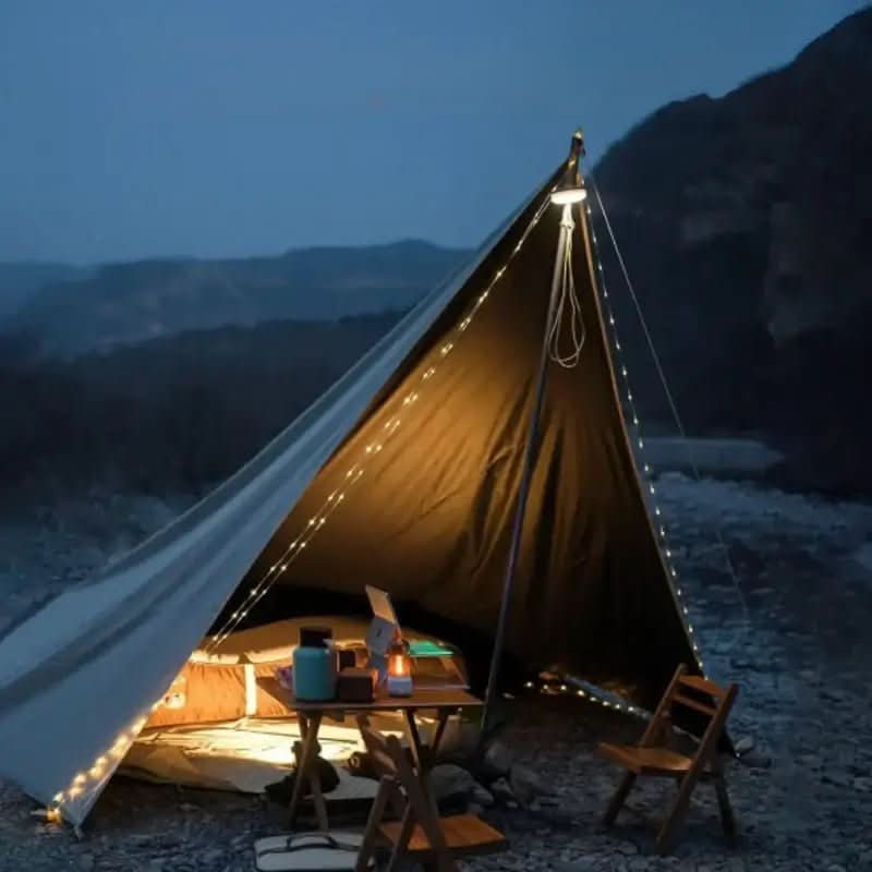 Wanderlicht – Rückziehbare LED-Campinglichter Für Freiluft-Abenteuer