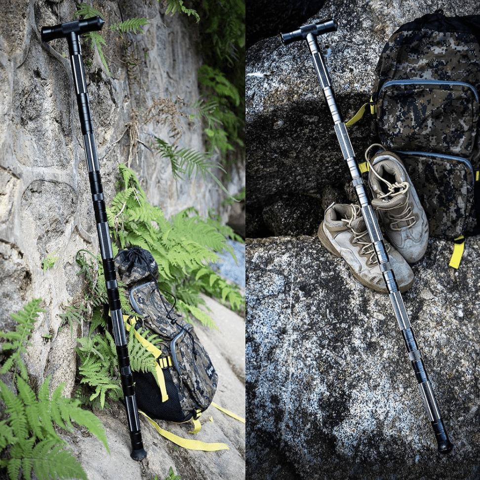 TrailMate – Multifunktionaler Trekkingstock Mit Verstellbarer Länge & Integrierten Werkzeugen
