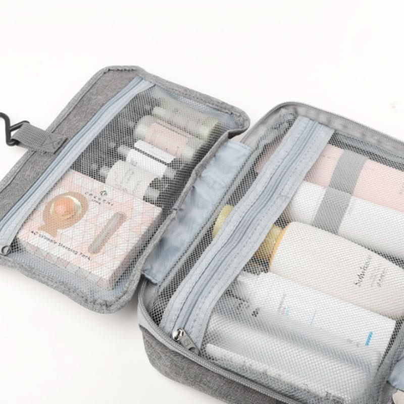 PortaCase – Kompakter Reise-Kosmetik-Organisator mit 4 Fächern