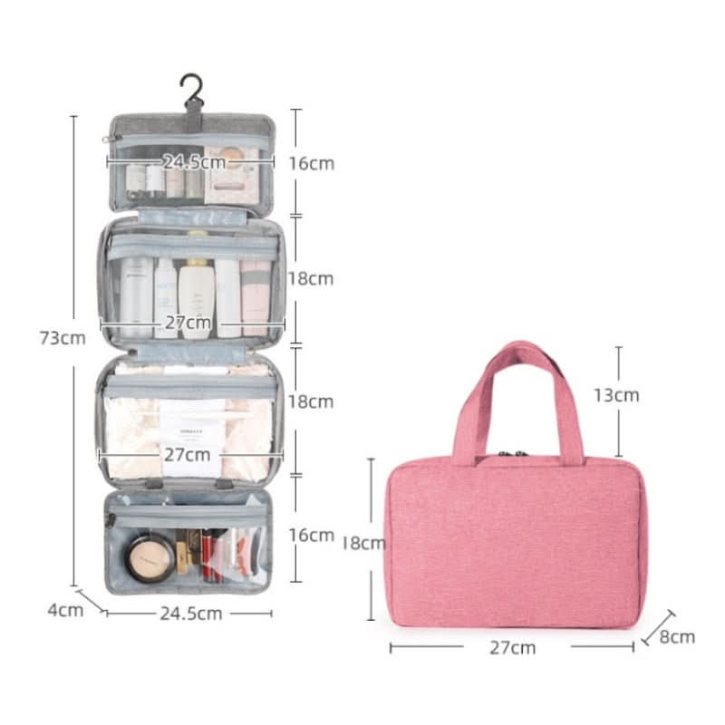 PortaCase – Kompakter Reise-Kosmetik-Organisator mit 4 Fächern