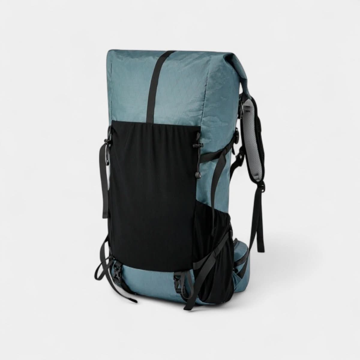 ULTREA Pack – Ultraleichter 50L Abenteuerrucksack mit Rolltopverschluss und Reißfestes-Nylon