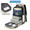 UrbanFlex Rucksack – Reiserucksack Mit Schuhfach & Laptop-Schutz Für Stressfreies Packen