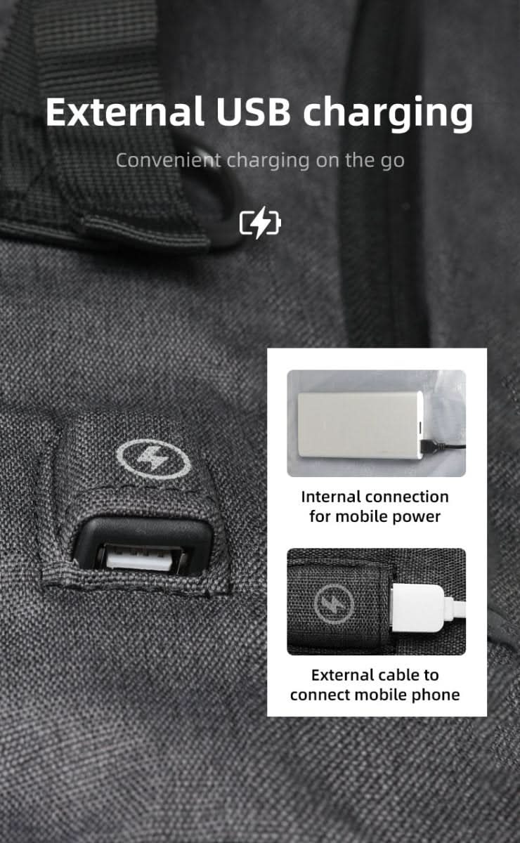 Stadttrail Rolltop Rucksack – Flexibler Tagesrucksack Mit USB Und Laptopfach