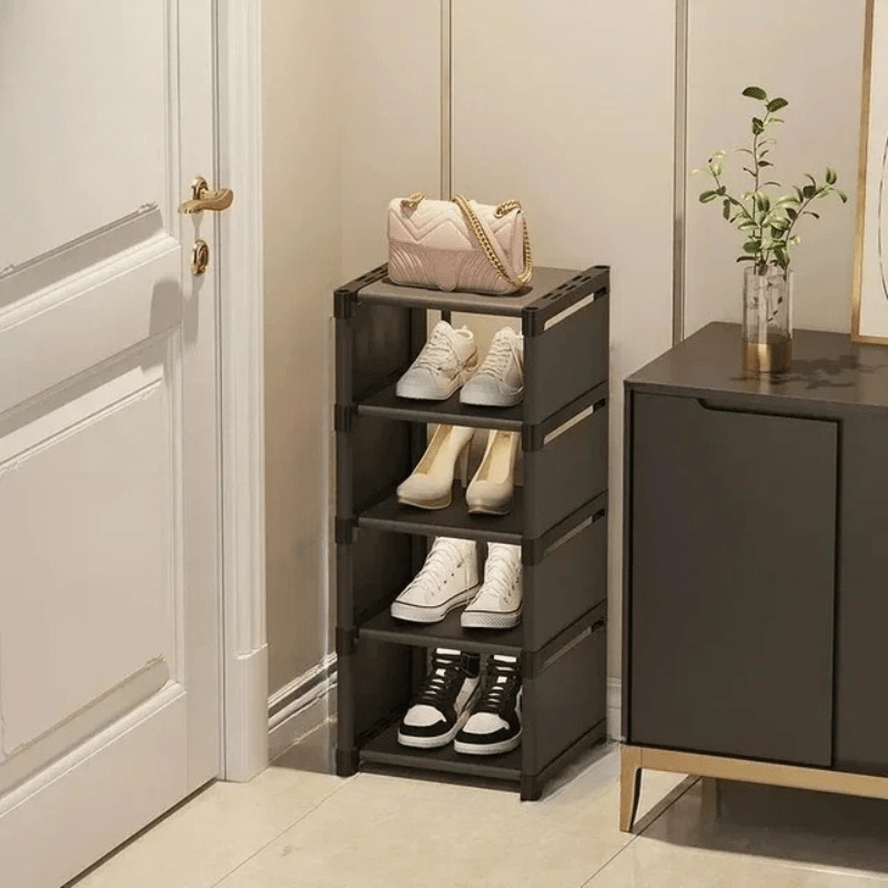 Schuh Ecke Regal – Stapelbares Schuhregal Für Ecken – Platzsparende Organisation Mit Stil