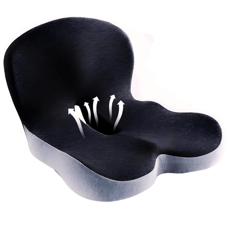 ErgoKomfort Polster – Ergonomisches Gedächtnisschaum Sitzkissen