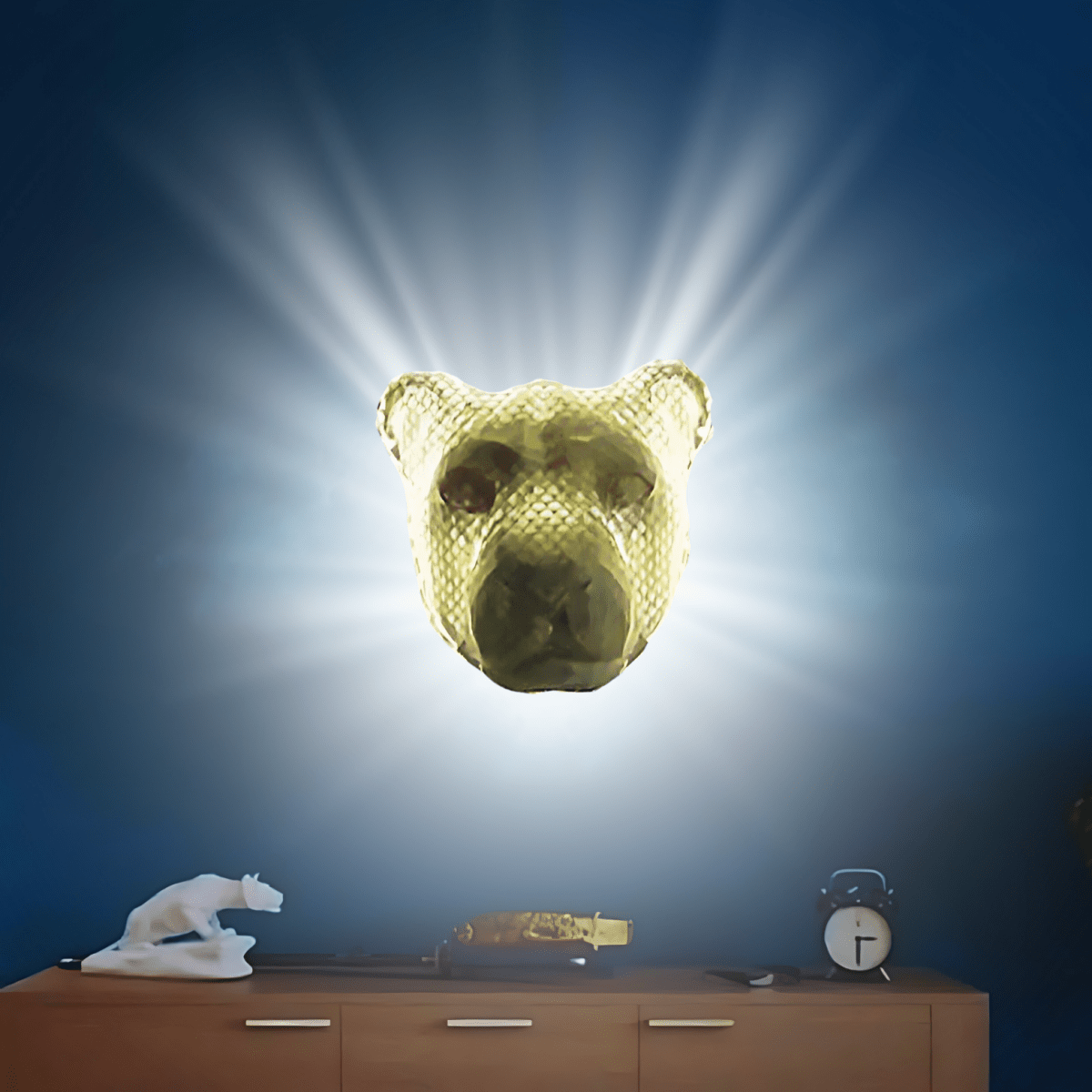 ALEPPO 3D-Wandlampe Modernes Design Energiesparende LED-Technologie Stilvolles Ambiente Im Wohnraum
