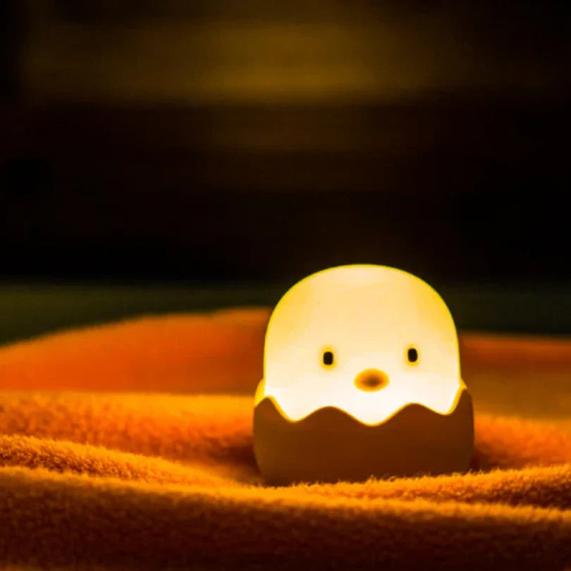 Kuiken Nachtlampe für Kinder – Süße LED Lampe im Eierdesign für das Kinderzimmer