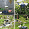 Solar Vogel Brunnen – Solarbetriebener Springbrunnen Für Garten & Vögel | Nachhaltig und pflegeleicht