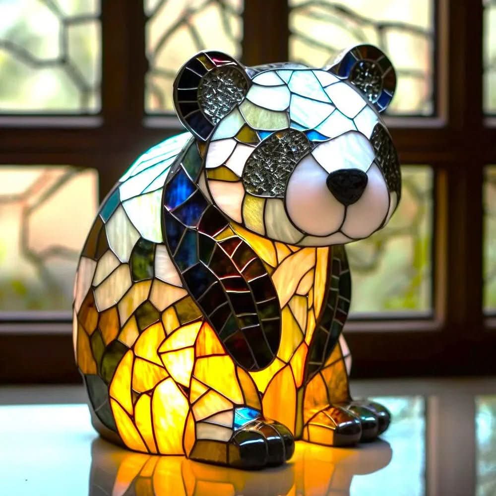 VitraFauna Kunst Lampe – Künstlerische Tischleuchte mit Tiermotiv für Stilvolle Akzente