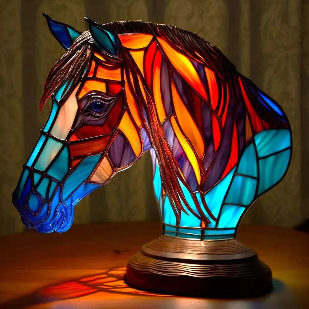 VitraFauna Kunst Lampe – Künstlerische Tischleuchte mit Tiermotiv für Stilvolle Akzente