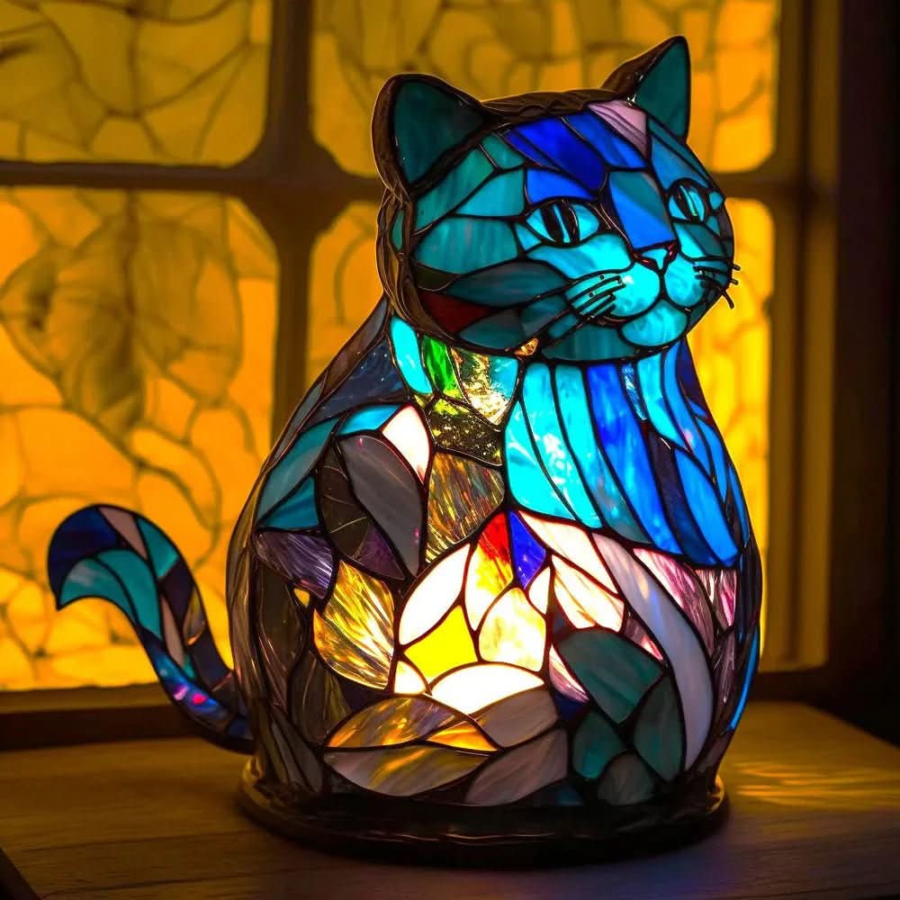 VitraFauna Kunst Lampe – Künstlerische Tischleuchte mit Tiermotiv für Stilvolle Akzente