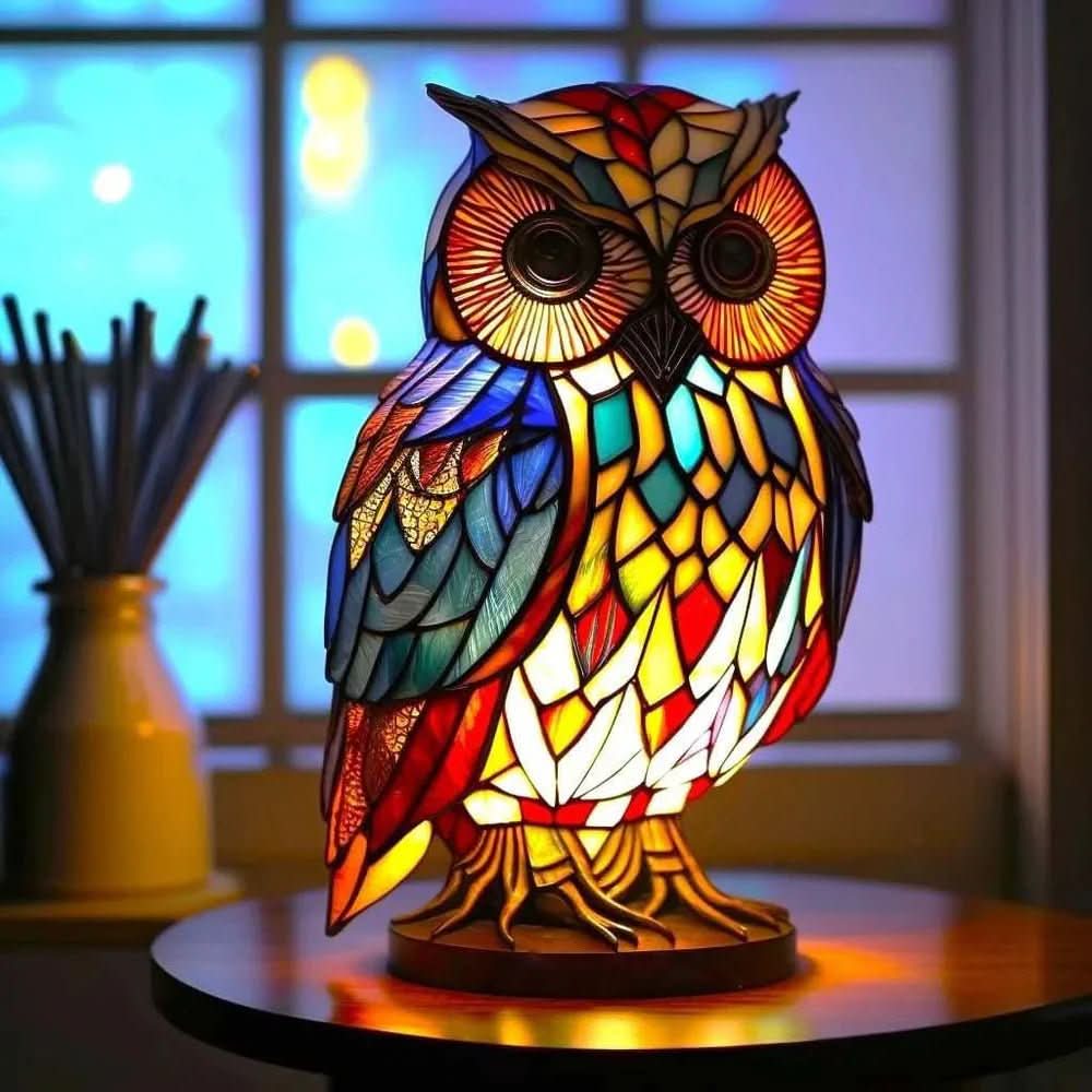 VitraFauna Kunst Lampe – Künstlerische Tischleuchte mit Tiermotiv für Stilvolle Akzente