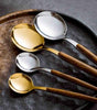 WOODSTEEL – Elegantes 30-teiliges Besteckset mit Holzakzenten 7