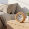 WOODTIME – Lautloser, nicht tickender Wecker aus Holz 0