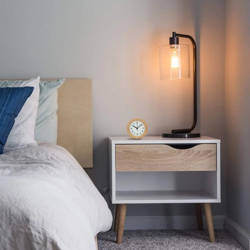 WOODTIME – Lautloser, nicht tickender Wecker aus Holz 1