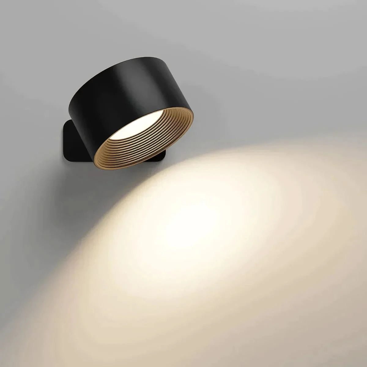 360° Wand Lampe – Kabellos, USB-Wiederaufladbar & 3 Helligkeitsstufen Für Flexibel Beleuchtung