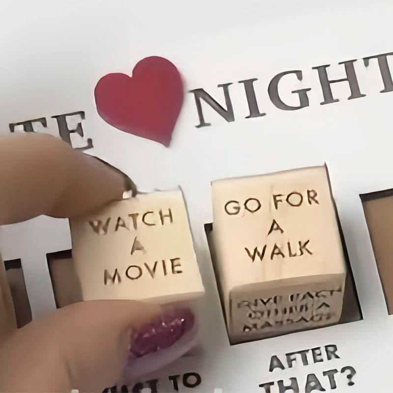 Liebhaber Funke Romantische Würfel | Verabredung-Nacht Spiel Für Paare | Leidenschaft Und Nähe | Romantisches Geschenk | Spiel Für Zwei