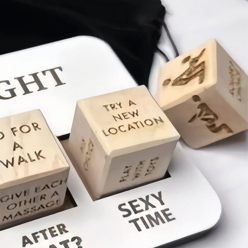 Liebhaber Funke Romantische Würfel | Verabredung-Nacht Spiel Für Paare | Leidenschaft Und Nähe | Romantisches Geschenk | Spiel Für Zwei
