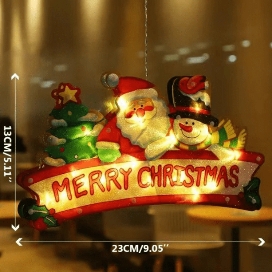 XMASGLO – Weihnachtsfensterdekoration 5