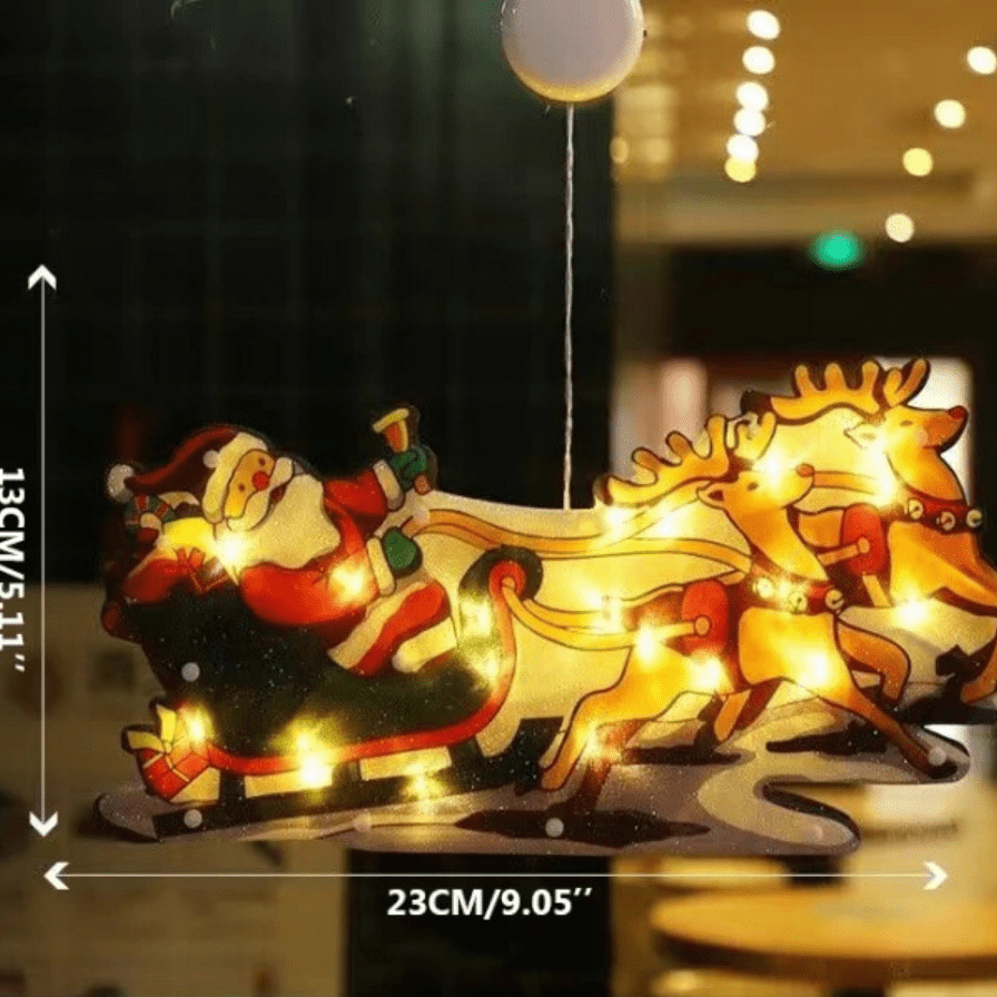 XMASGLO – Weihnachtsfensterdekoration 6