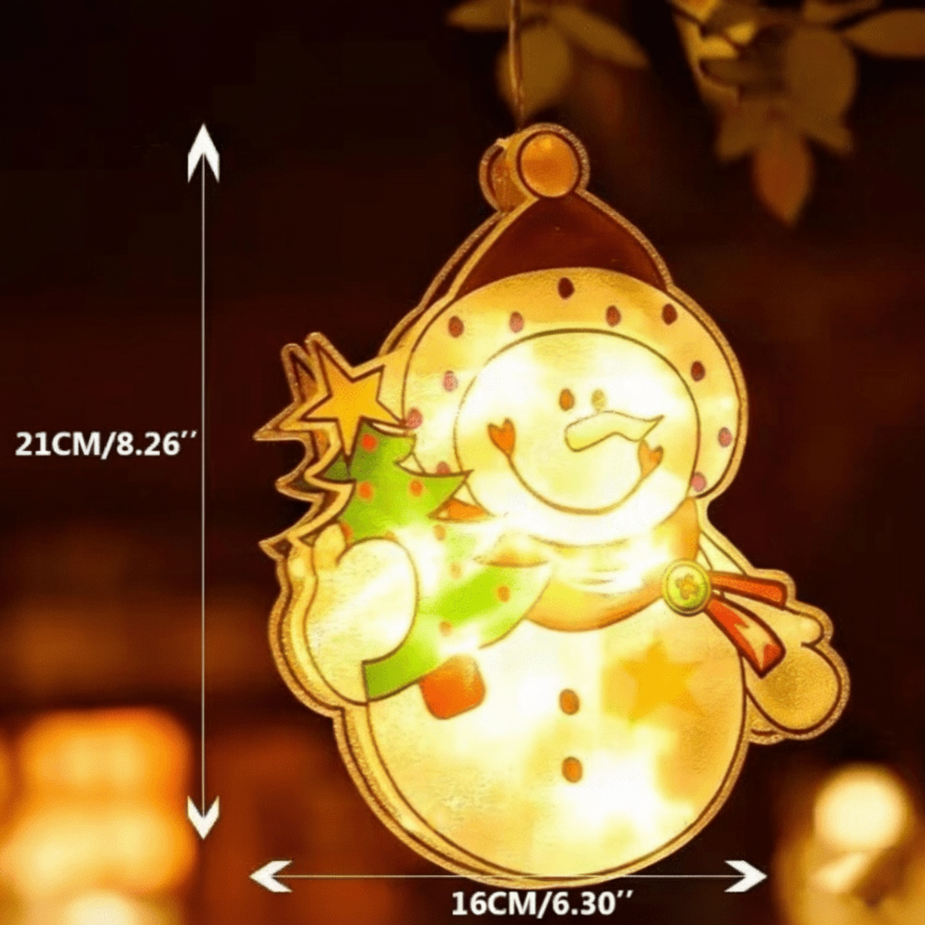 XMASGLO – Weihnachtsfensterdekoration 7