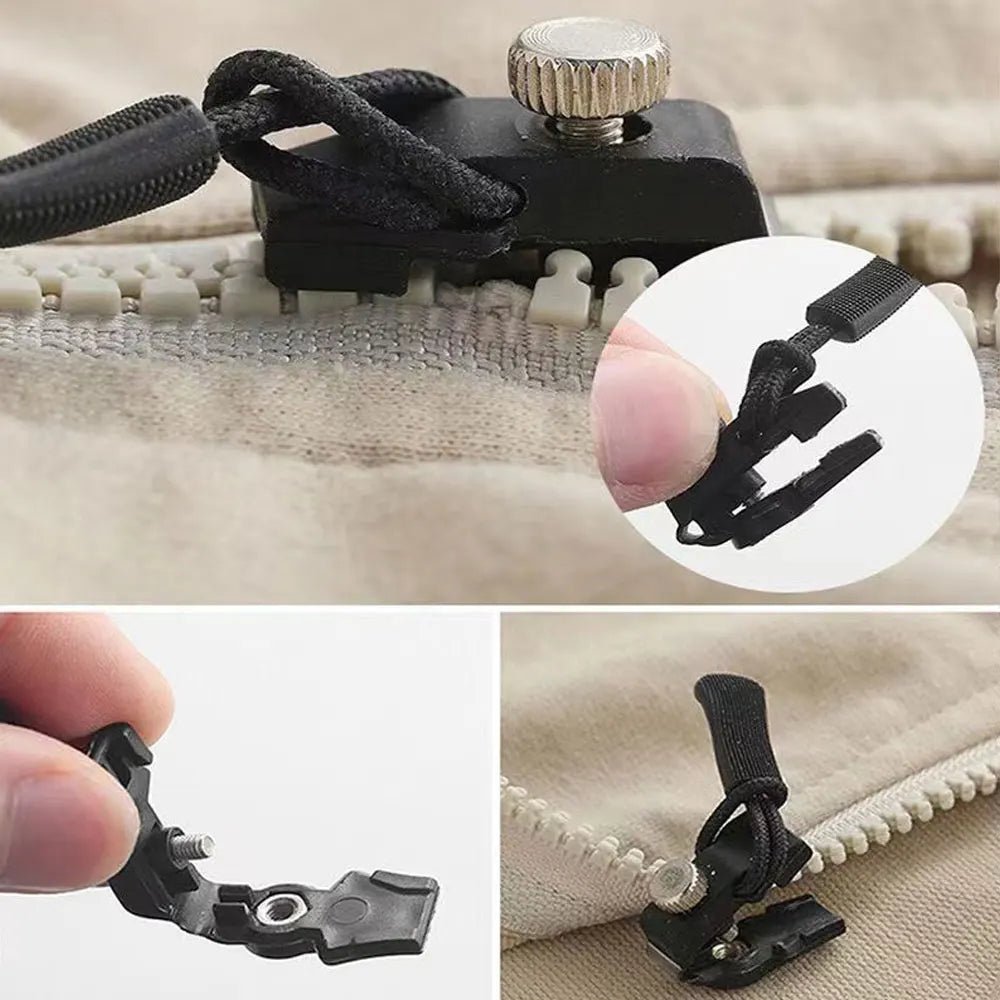 ZIPPATCHER – Universal-Reißverschluss-Reparaturset (6er-Pack) für schnelle, werkzeuglose Reparaturen 2