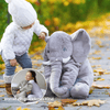 Elefanto – Kuschelkissen Elefant Aus Plüsch, Weich & Formstabil In 2 Größen