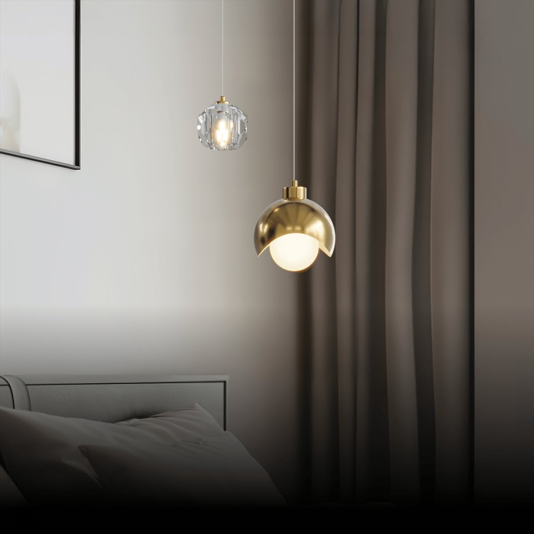 Toskana Kristall-Pendelleuchte Luxuriöse Kristallbeleuchtung Mit LED-Licht 3000K