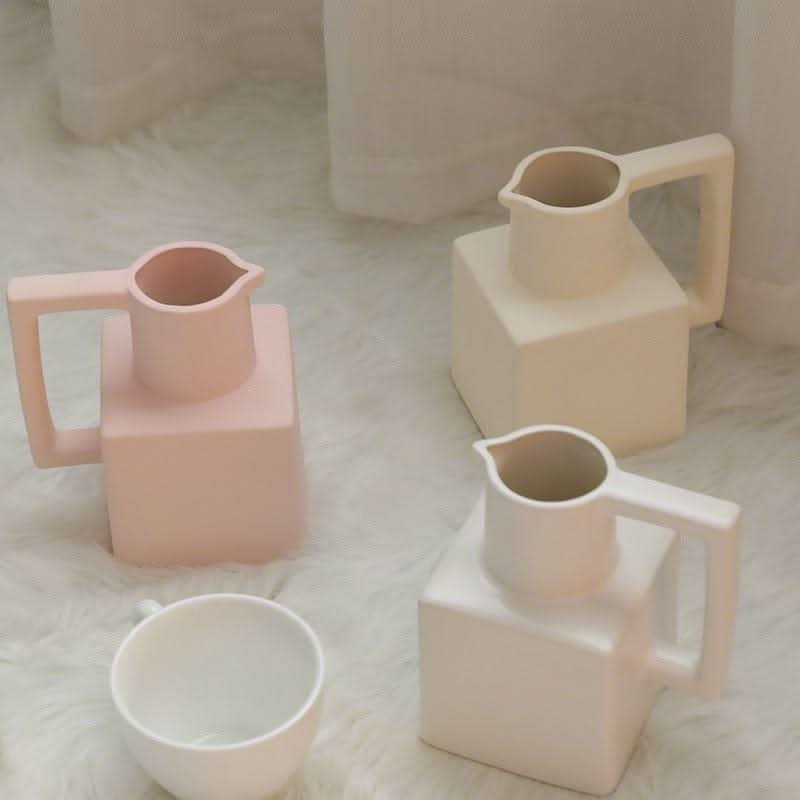 AMALVIA – Elegante Keramikvase im mediterranen Stil